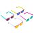 Фото Очки солнцезащитные детские "Round" 4,5x4x12,5см, оправа разноцветная, цвет линз микс, с градиентом Мастер К  2771536. Интернет-магазин FOROOM
