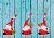 Фото Подвеска новогодняя "Дед Мороз" (3 вида) Зимнее Волшебство  154265. Интернет-магазин FOROOM