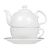 Фото Набор чайный (3пр.): чайник заварочный 500мл, чашка 300мл, блюдце (d)15,5см Market Union  OE4642. Интернет-магазин FOROOM