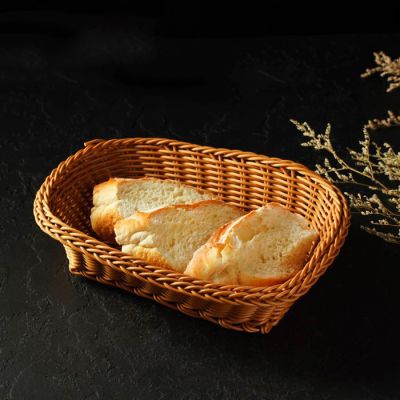 Фото Корзинка для фруктов и хлеба "Капучино" овальная 24х17х(h)7см Доляна  2830698. Интернет-магазин FOROOM