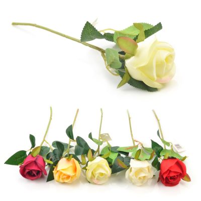 Фото Цветок искусственный "Роза" 30 см PM-M  54672. Интернет-магазин FOROOM