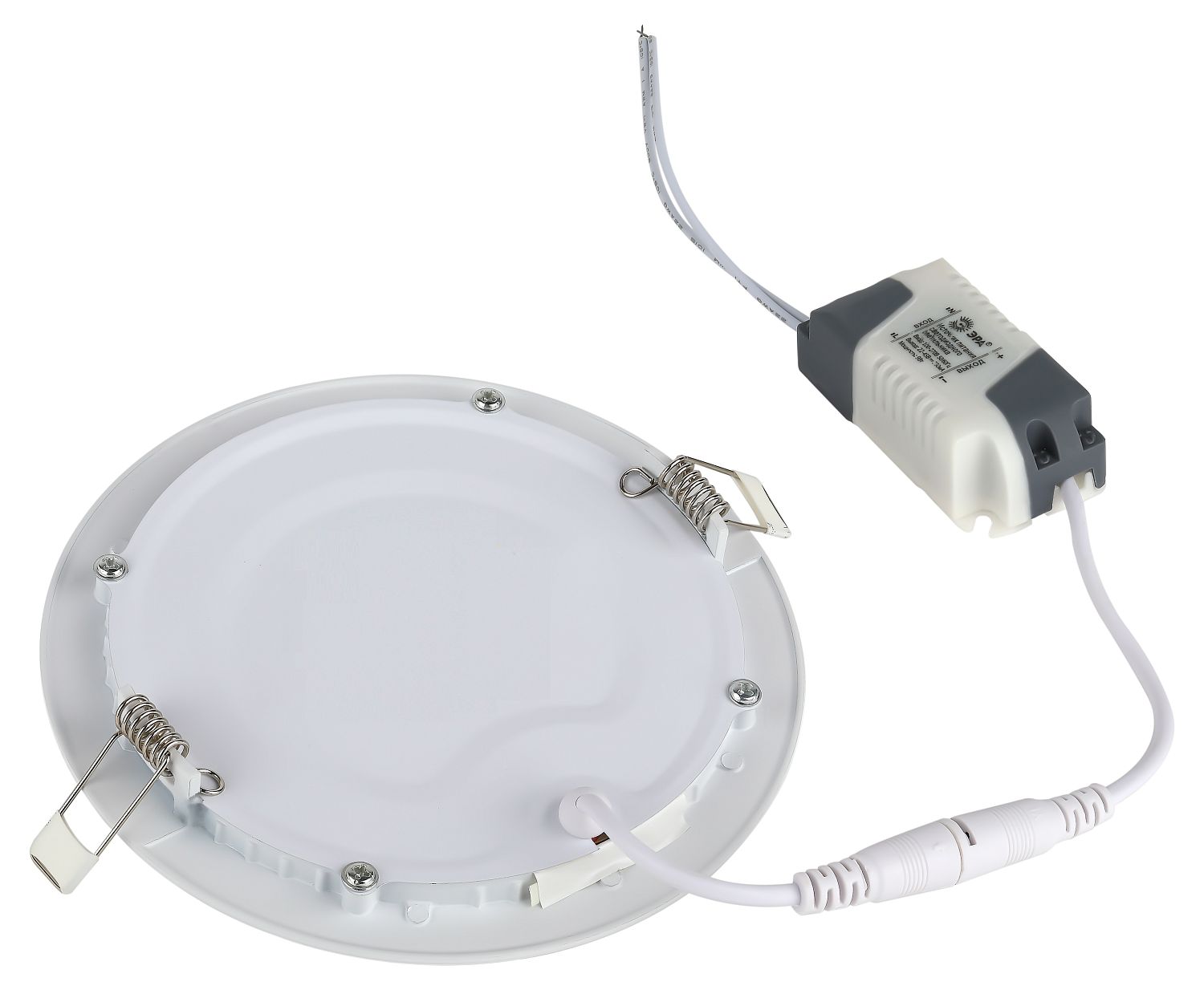 Светильник встраиваемый ЭРА LED 1-9-4K 9W 220V 4000K, d 146 мм круглый