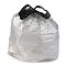 Пакеты для мусора 60л (10шт.) с завязками, ПСД, 22мкм, рулон overlap, серебряный Avikomp Графит 41698
