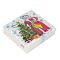 Салфетки бумажные "Дед Мороз и ель" 24x24см, 1слой, 40шт. Bouquet Desna Design 57533