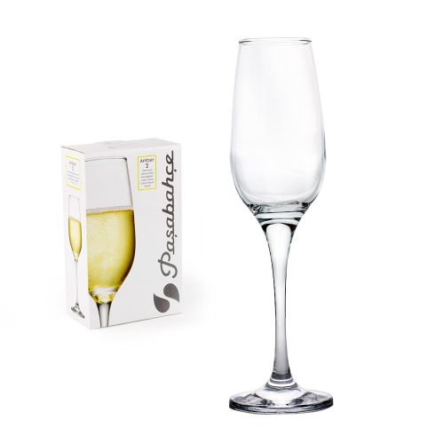 Фото Комплект бокалов для шампанского 210 мл (2 шт.) Pasabahce Amber 440295 1109029. Интернет-магазин FOROOM