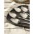 Фото Набор ложек столовых из нержавеющей стали Доляна Sentiment, длина 22,5 см, 6 шт, цвет серебряный. Интернет-магазин FOROOM