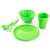 Фото Набор посуды для детей (5 пр.): тарелка, пиала, стакан, вилка, ложка Berossi  ИК 29338000. Интернет-магазин FOROOM