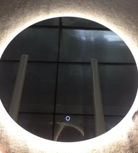 Фото Зеркало с LED подсветкой Милания Стиль- Омега 600*600. Интернет-магазин FOROOM