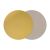 Фото Подложки для торта круглые (d)28см, золото (100шт.) Непластик  411-207. Интернет-магазин FOROOM