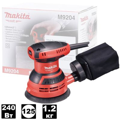 Фото Эксцентриковая шлифмашина M9204 (M 9204) MAKITA MT. Интернет-магазин FOROOM