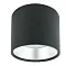 Потолочный светильник ЭРА OL8 GX53 BK/SL 110*105*95, Gx53, алюминий, черный+серебро