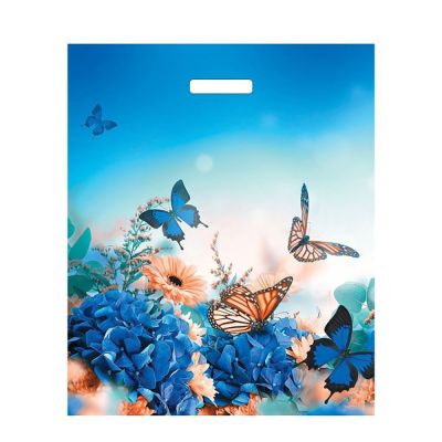 Фото Пакет "Бархатные бабочки" 40х50 см, 45 мкм  Артпласт  2422645. Интернет-магазин FOROOM
