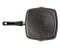Сковорода гриль Горница 260х260 мм, несъемная ручка (софт тач), без крышки, серия "Гранит"