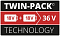 Комплект аккумуляторов Einhell Twinpack 18V, 2.5 Ач, Li-Ion