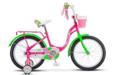 Фото Велосипед 18" Stels Jolly V010 Пурпурный/зеленый, LU084749. Интернет-магазин FOROOM