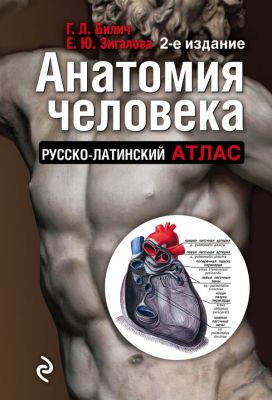 Фото Эксмо Анатомия человека: Русско-латинский атлас. 2-е издание. Интернет-магазин FOROOM