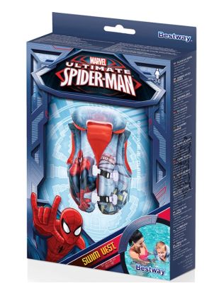 Фото Жилет для плавания Spider-Man 51 х 46 см, Bestway 98014. Интернет-магазин FOROOM