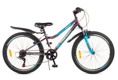 Фото Двухколесный велосипед FAVORIT, модель BUFFALO-24VS,BUF24V12BL. Интернет-магазин FOROOM