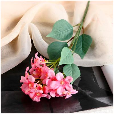 Фото Цветок искусственный "Цветки сакуры розовые" 43 см СимаГлобал  5202015. Интернет-магазин FOROOM