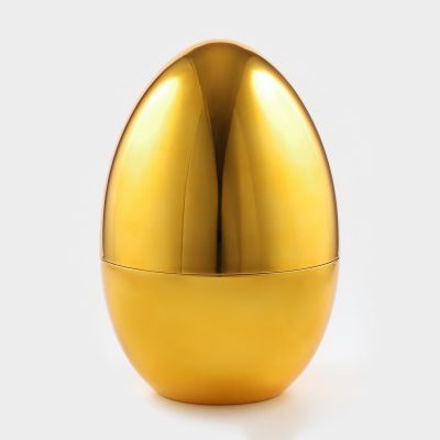 Фото Набор столовых приборов 24 шт., в яйце "Milo", цвет золотой. Интернет-магазин FOROOM