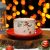 Фото Чайная пара "Снеговик": чашка 210мл, блюдце (d)15см Доляна  6249617. Интернет-магазин FOROOM