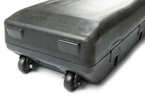 Фото Набор хромированных гантелей и штанга AMETIST 50 кг в чемодане. Интернет-магазин FOROOM