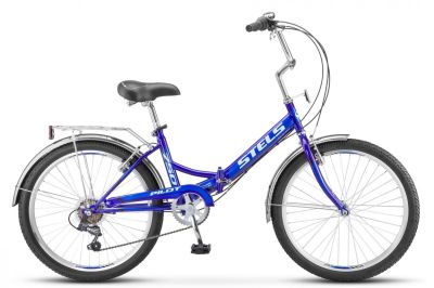 Фото Велосипед 24 Stels Pilot 750 V Z010 (6-ск.) Синий, LU070374. Интернет-магазин FOROOM