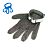 Фото Перчатка кольчужная короткая на 5 пальцев, размер S, пластиковый ремешок   RT5P-S. Интернет-магазин FOROOM