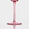 Бокал стеклянный для вина Magistro «Иллюзия», 550 мл, 10x24 см, цвет розовый
