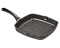 Сковорода гриль Горница 260х260 мм, несъемная ручка (софт тач), без крышки, серия "Гранит"
