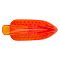 Щётка-утюжок универсальная 13,5x6см, янтарно-оранжевая Spin&Clean Vogue SC530610099