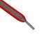 Шнурки красные со светоотражателем 110см, с плоским сечением 10мм Onlitop  1859411