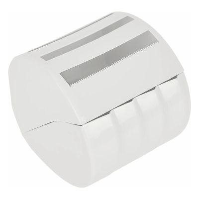 Держатель для туалетной бумаги 15,5х12,2х(h)13,5см закрытый, белое облако Plastic Republic Regular KL151112048
